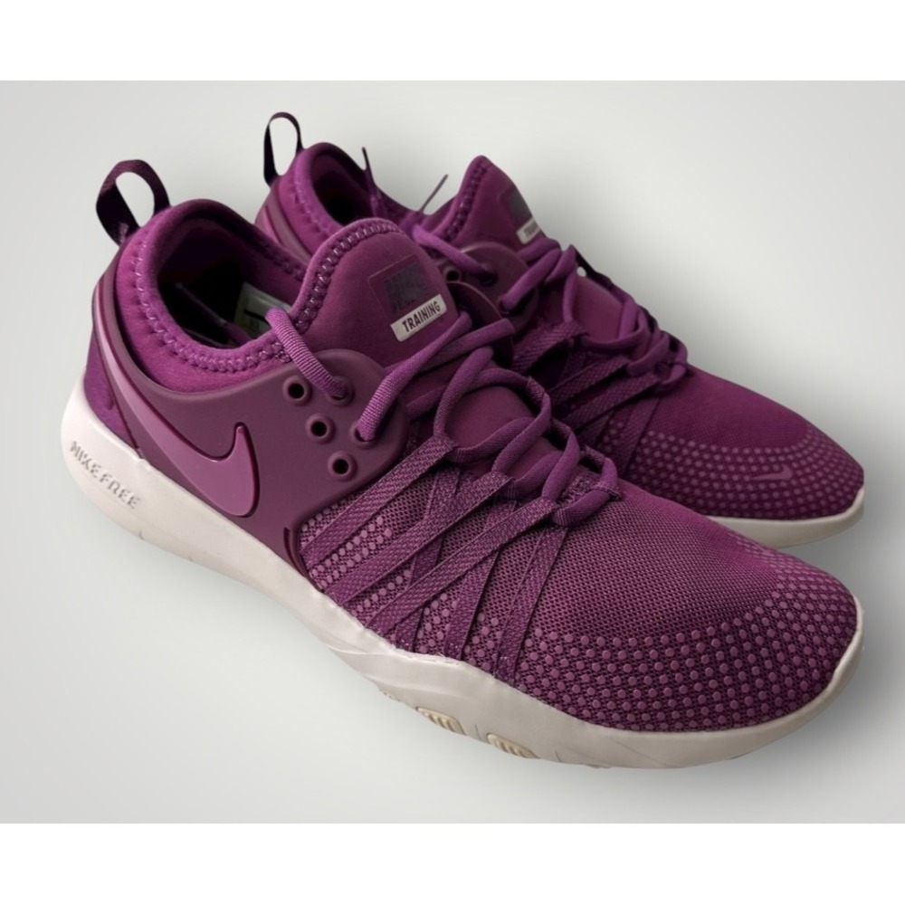 Nike TR 7 904651-603 Tea Berry Purple Running Shoes Sneakers Women's Size 8.5 - Picture 4 of 14